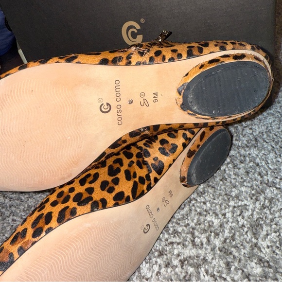🐆 Corso Como Maude Leopard Haircalf Booties – Size 9M – Worn Once - Picture 4 of 9